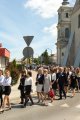Przemarsz uczestników Jubileuszu Szkoły